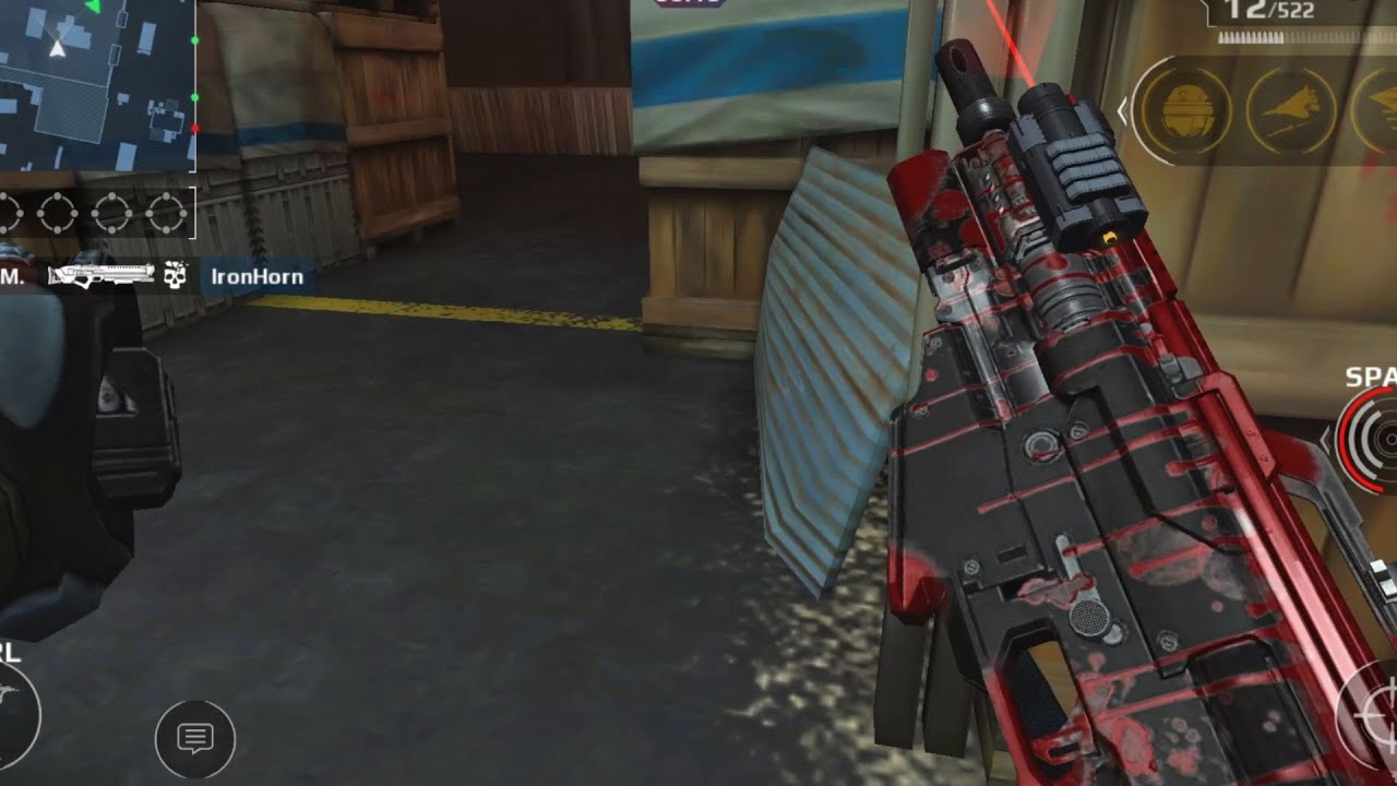 Modern Combat 5 Bloody Whisperer+Flash Hider