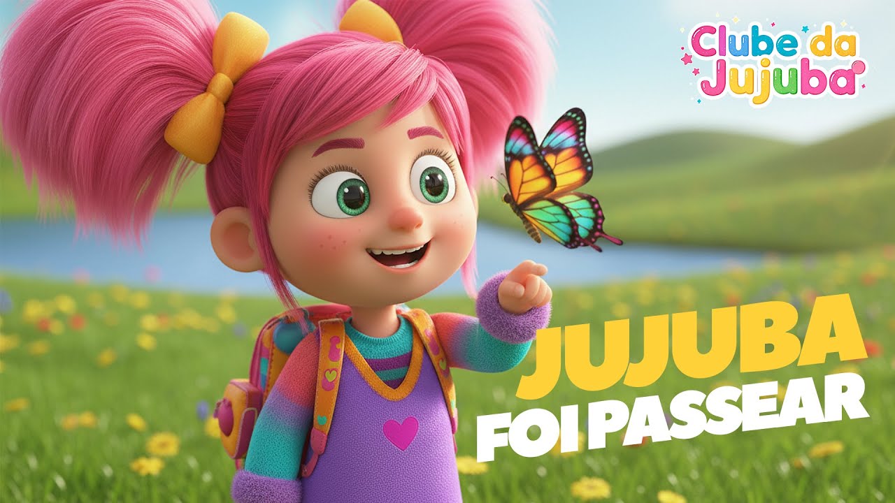 Jujuba Foi Passear na Natureza! | Desenho Animado | Clube da Jujuba