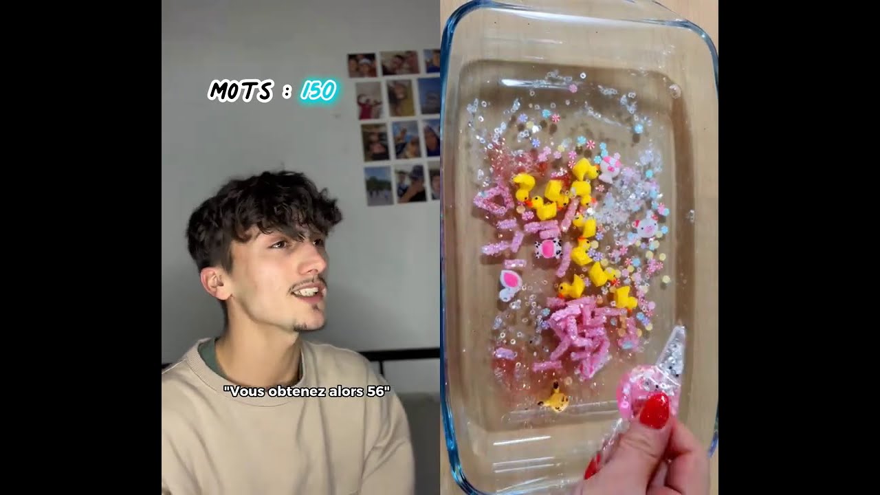 🌈histoire de slime🥰 Yovan Tiktok petites & Satisfying 💜 #83