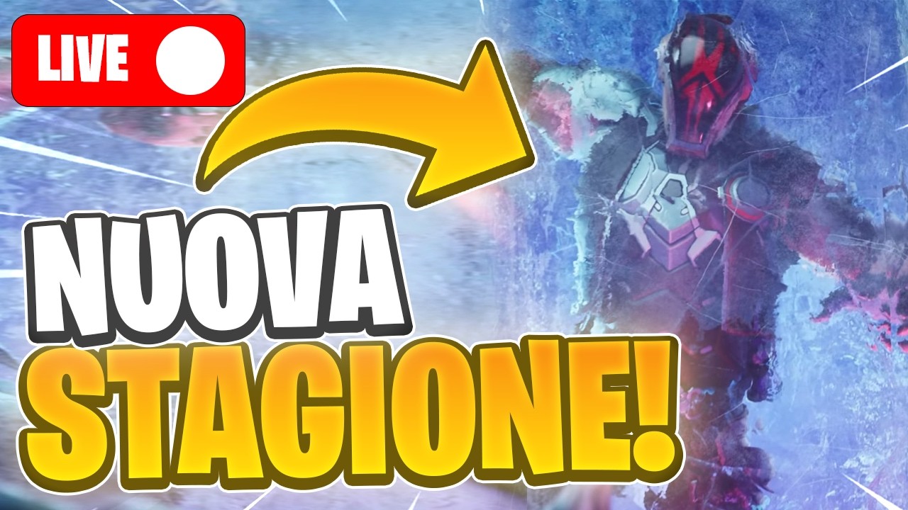 🔴PARLIAMO della NUOVA STAGIONE ANNUNCIATA OGGI! - Fortnite LIVE