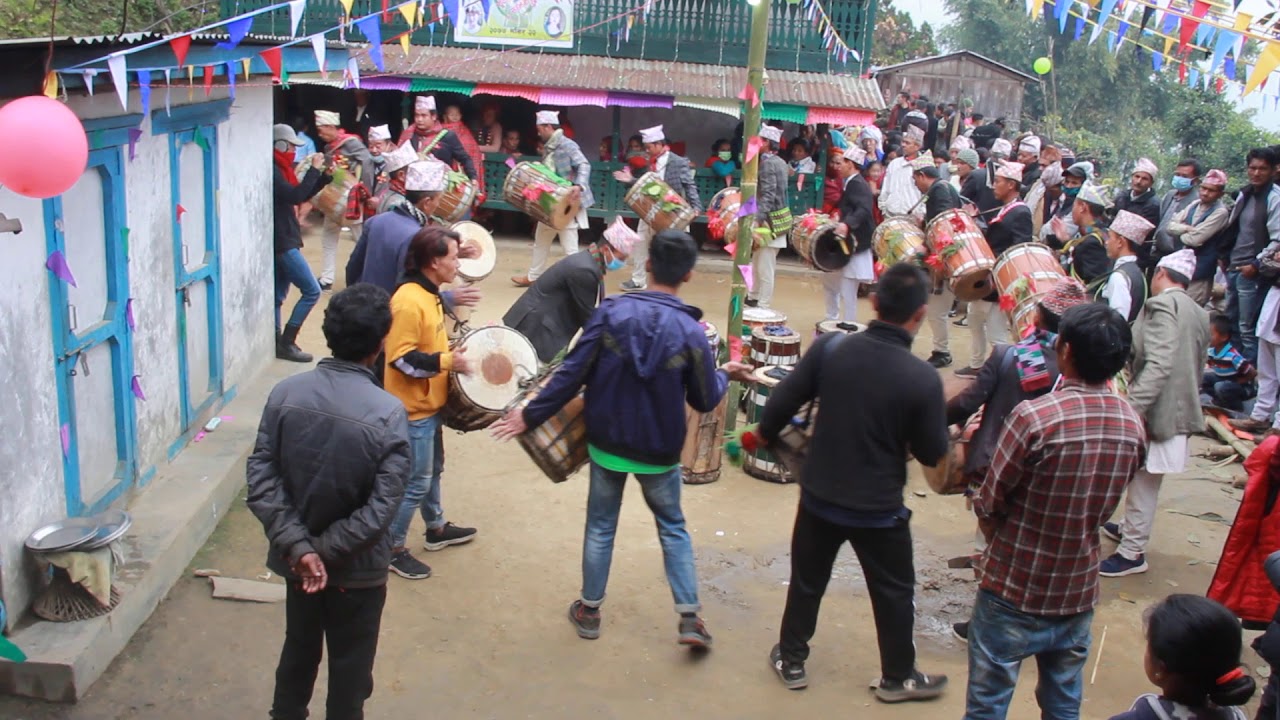 Limbu wedding chyabrung dance