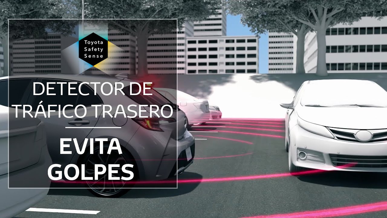 Evita los golpes 🔚 | Detector de tráfico trasero | Seguridad Toyota