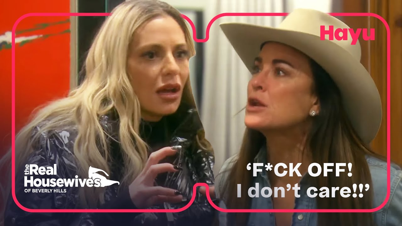 Kyle Richards screams in Dorit's face | Season 12 | Real Housewives of Beverly Hills