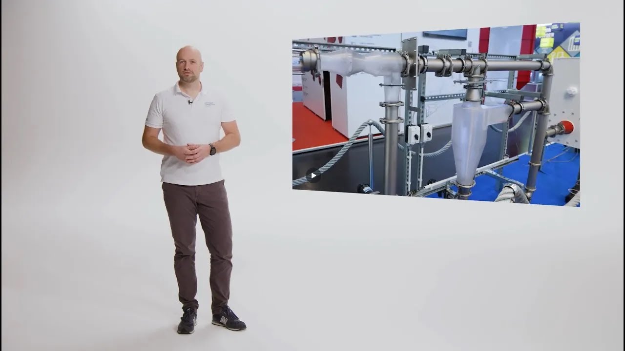 Pneumatic conveying system from JACOB