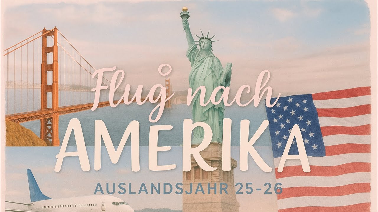 Flugvideo Auslandsjahr 25/26 🇺🇸