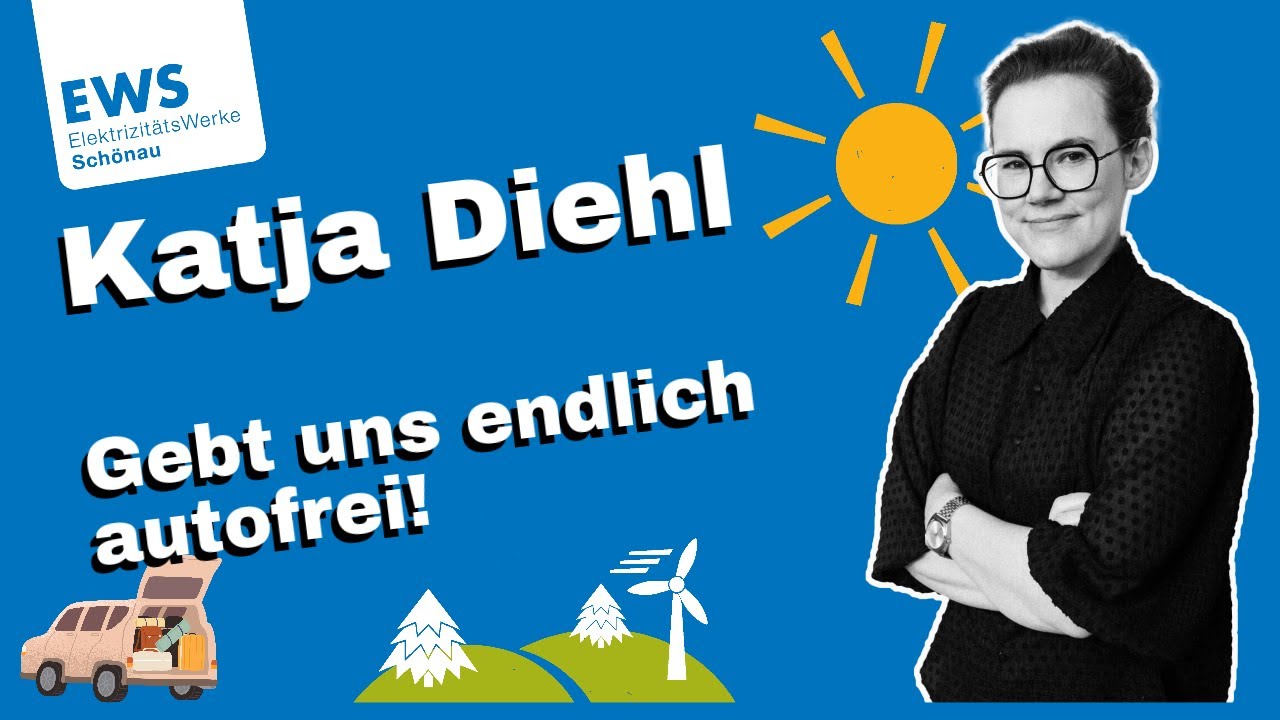 Stromseminar 2023: Gebt uns endlich autofrei! Ein Impuls von Katja Diehl