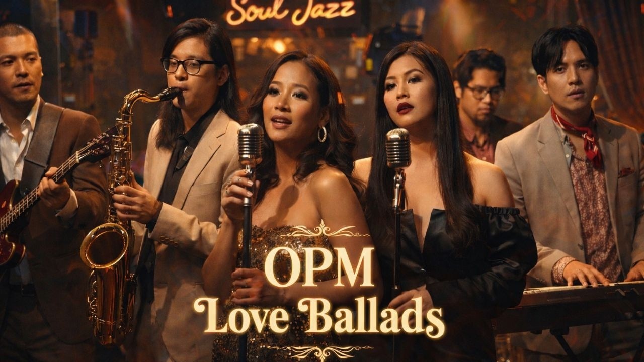 OPM Love Ballads - Fallin', Ikaw At Ako, Torete, Ikaw Lang, Ikaw At Ako - OPM Soul Jazz & Funk Cover