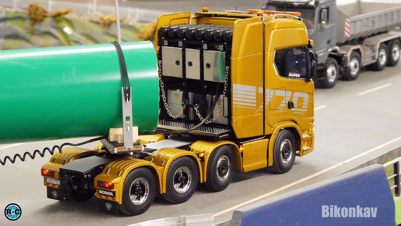 STRONGEST HEAVY DUTY RC TRUCK - TAMIYA 1:14 SCALE RC TRUCK SCANIA 770S 8x4/4