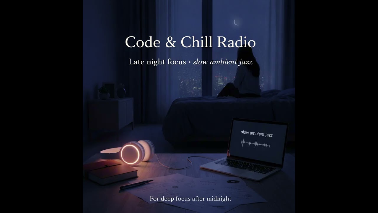 Code & Chill Radio — Late-Night Focus for People Who Don’t Stop at Midnight