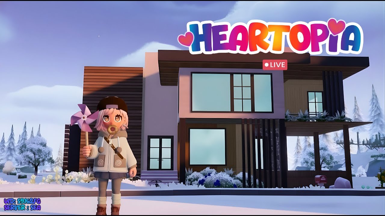 Heartopia | 10th Live | Afternoon Live — Decorating My New Home 🌿