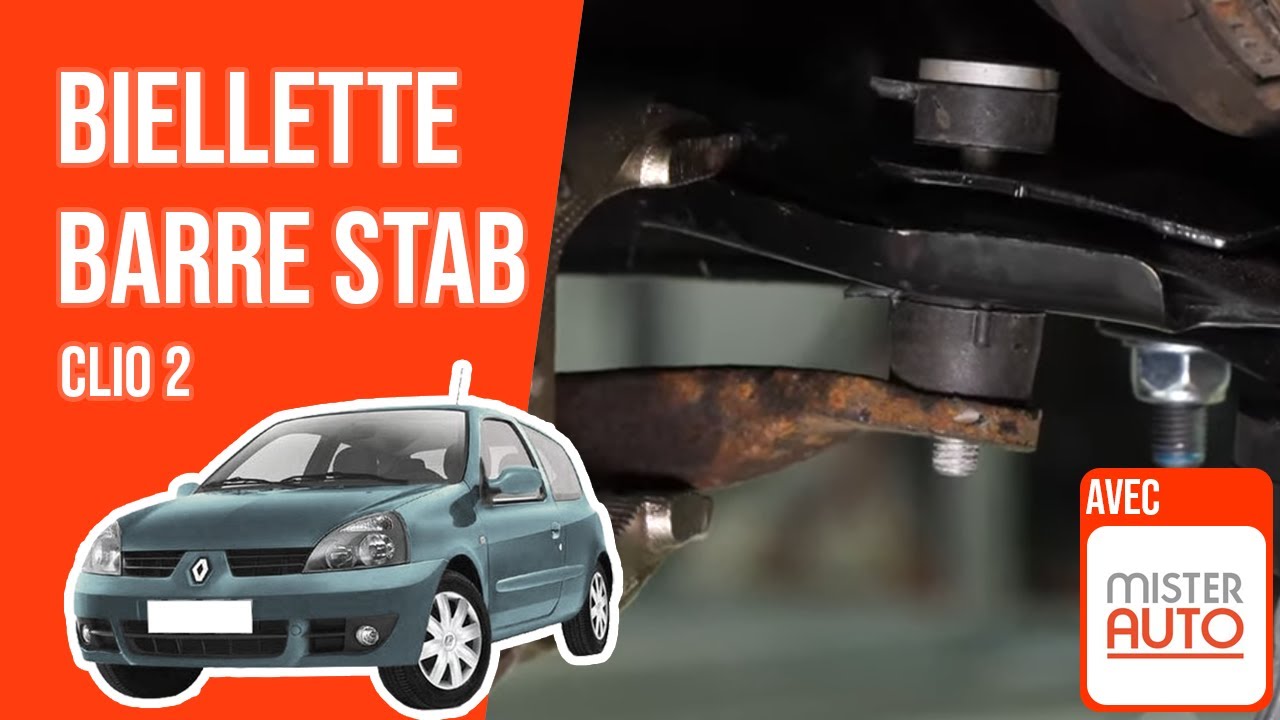 Changer la Biellette de Barre Stabilisatrice Clio 2 🚗