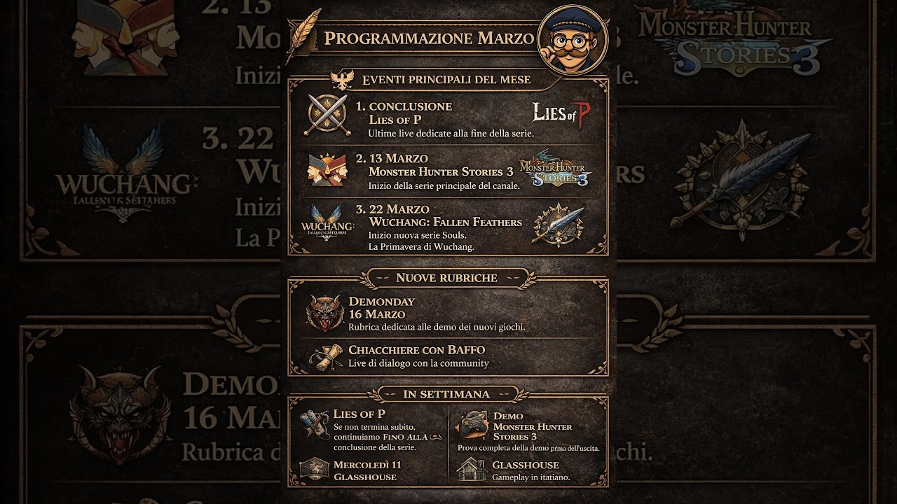 Salottino 8 marzo: tante novità!