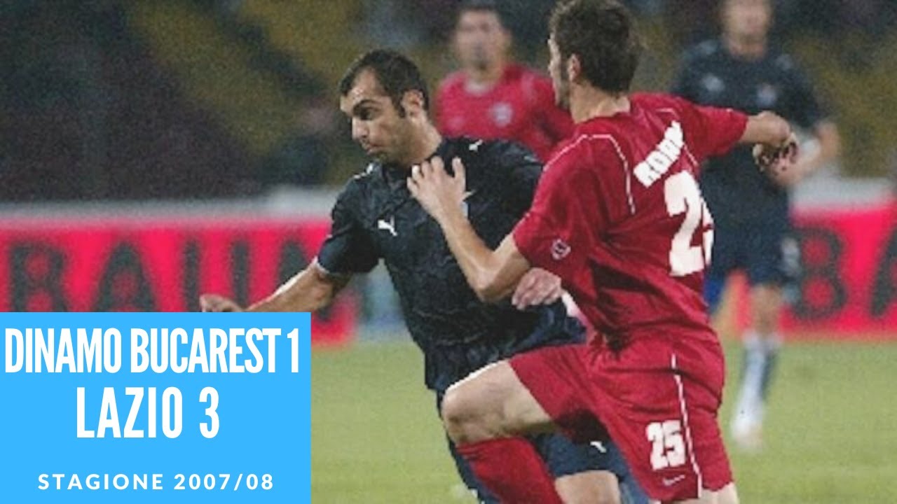 28 agosto 2007: Dinamo Bucarest Lazio 1 3