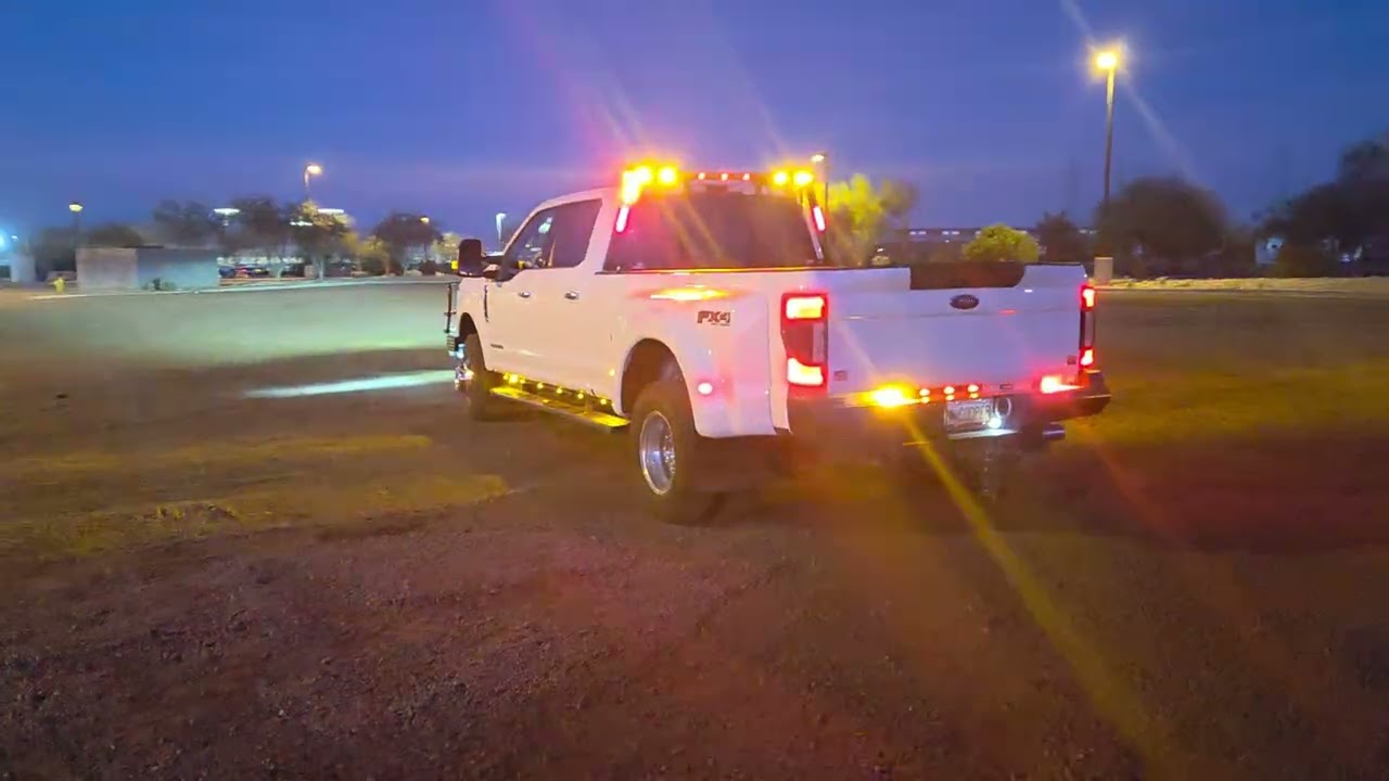 Coopers 22 Ford F350 Dually Feniex Lights 