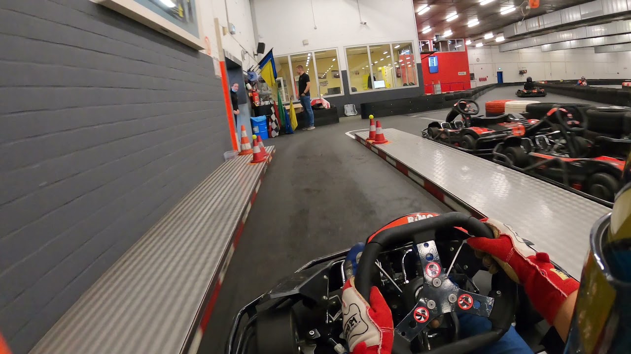 Kartclub NRW Lauf 3 Cockpit Kartarena Bocholt Quali P1 Rennen P1 meine Bestzeit 1.32.78