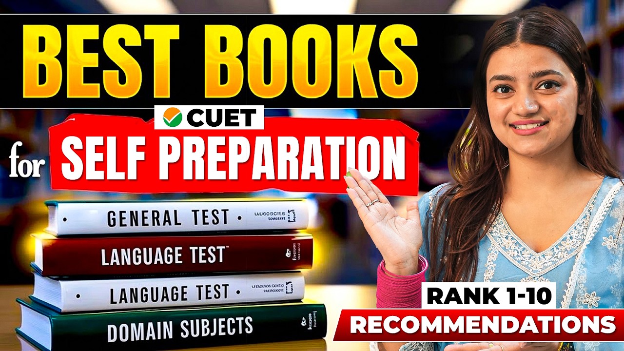 Best Books for CUET 2026 Preparation (Language, Domain & Gt) #cuet2026