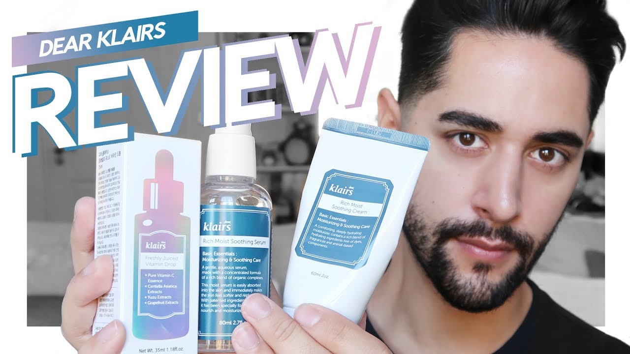 Klairs Review & GIVEAWAY! Angry Skin Calming Package  ✖ James Welsh