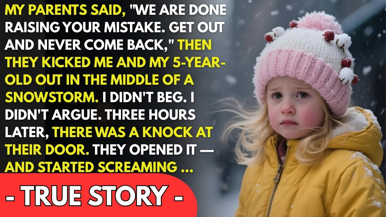 My parents said, “We are done raising your MISTAKE. Get out and NEVER COME BACK”