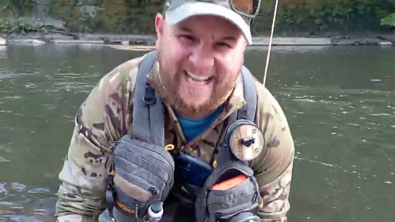 Fly Fishing the River Taff in Wales