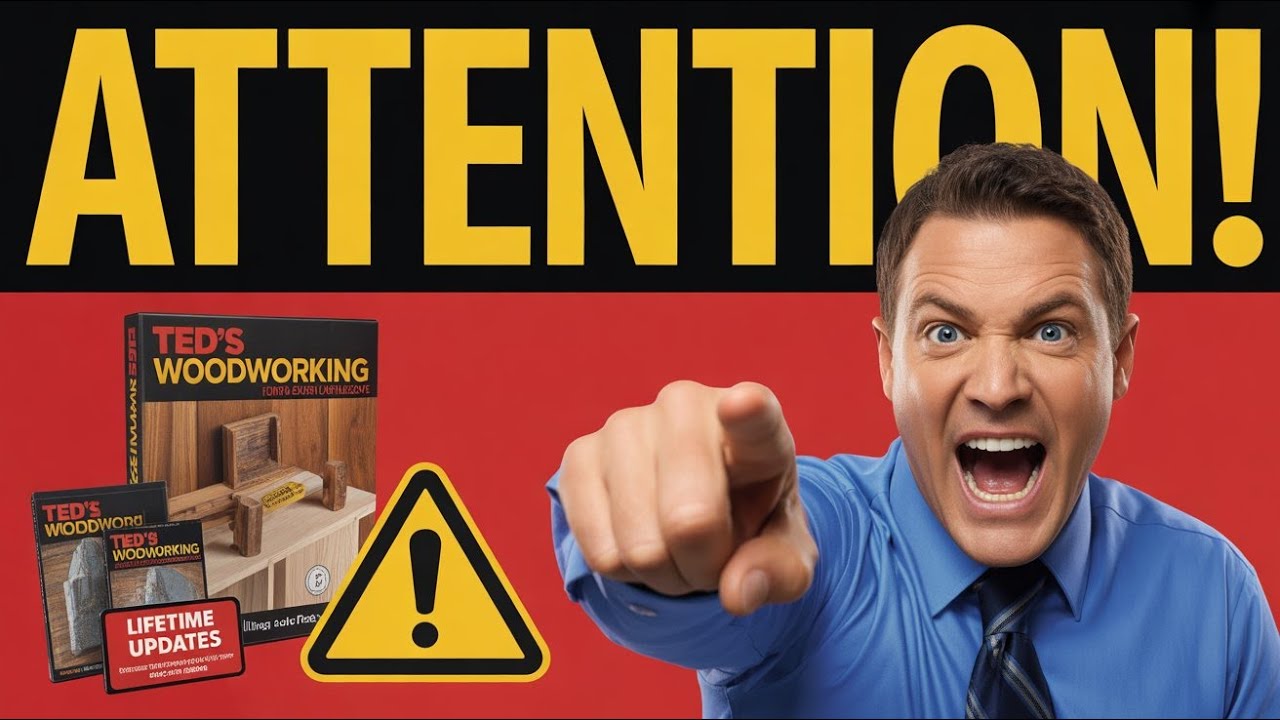 Ted’s Woodworking 2025 – 16,000+ DIY Plans for Every Project! 