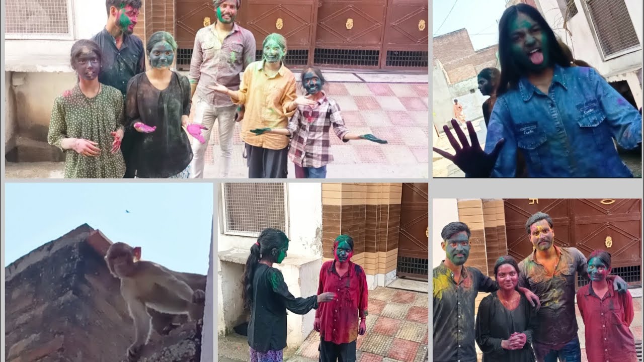 Bura n mano Holi haiii 🌈🫟|holi vlog..||gunnu23x