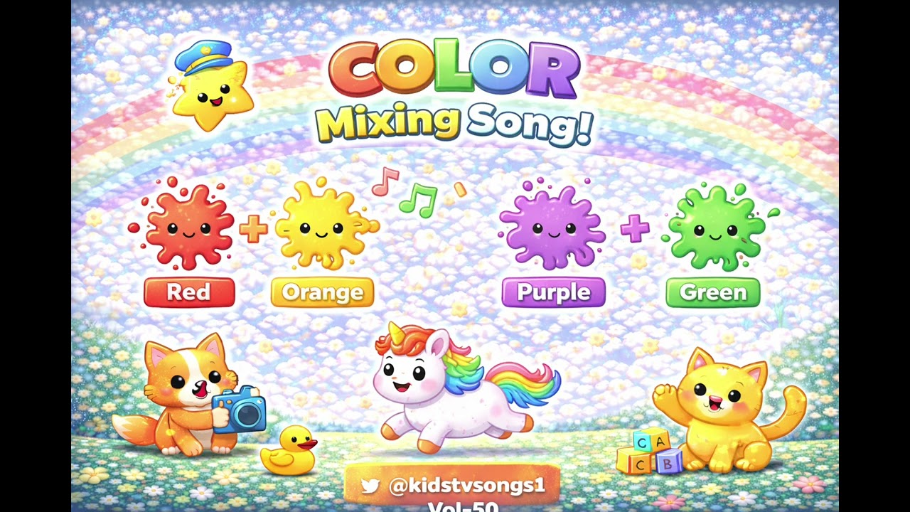 Colour Mixing Song