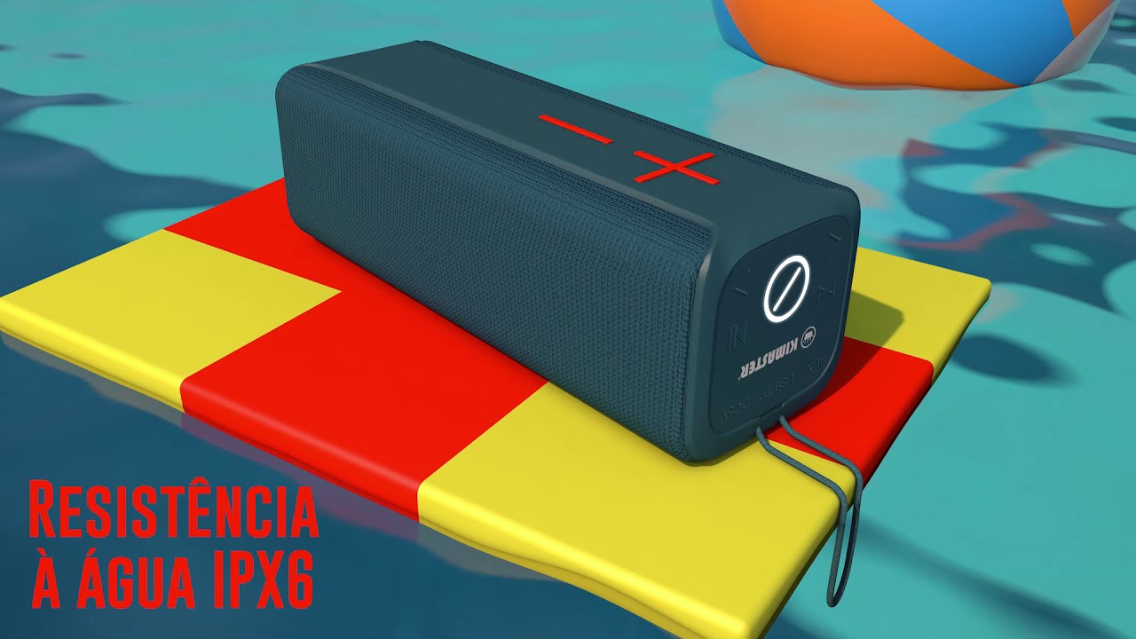 K450 Caixa de som Bluetooth IPX6 - Kimaster