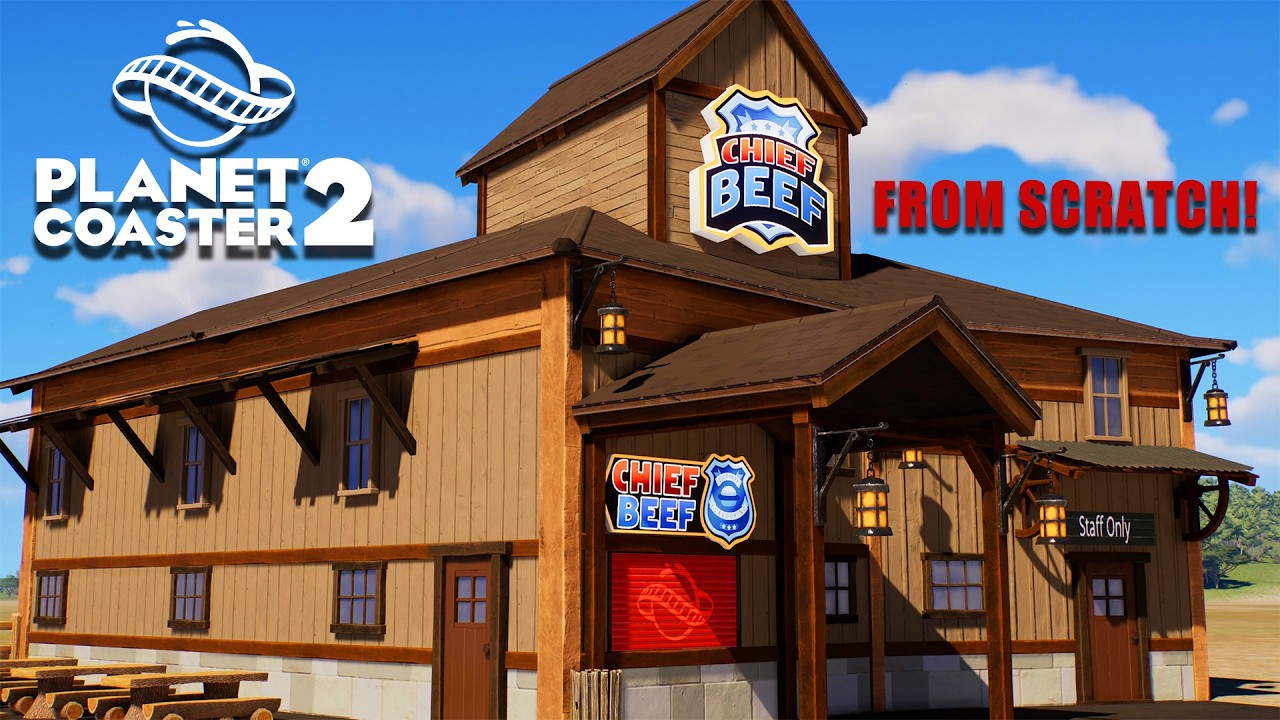 How To Build In Planet Coaster 2 With NO Inspiration!