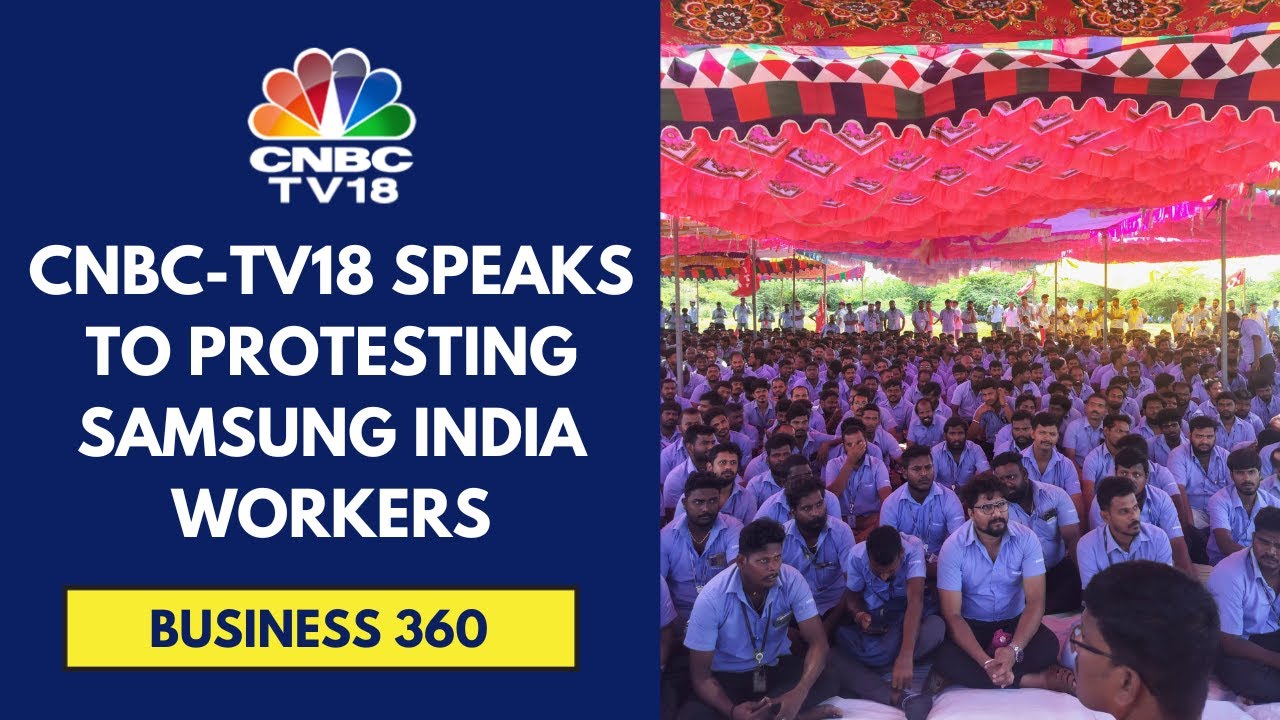 Workers Strike At Samsung's India Plant Enters Day 2 | CNBC TV18