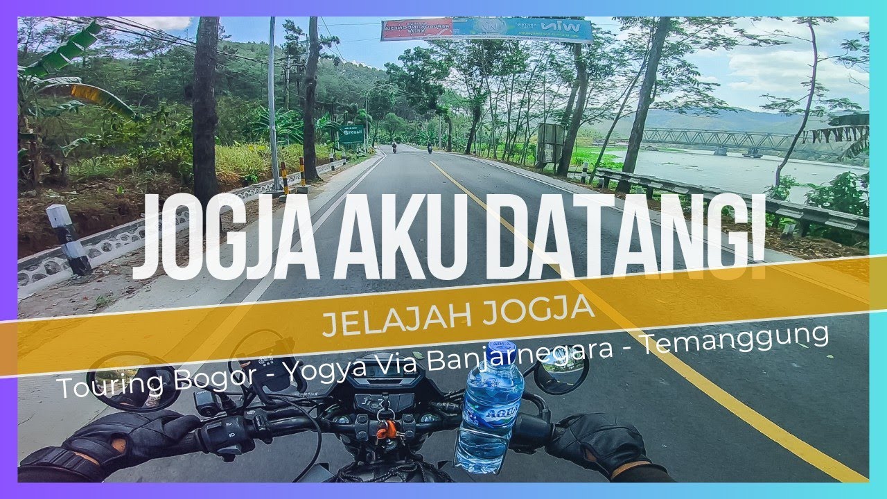 TRIP#22 - Eps.1 | JELAJAH JOGJA | Touring Bogor - Jogja Via Banjarnegara | Honda CB 150 Verza