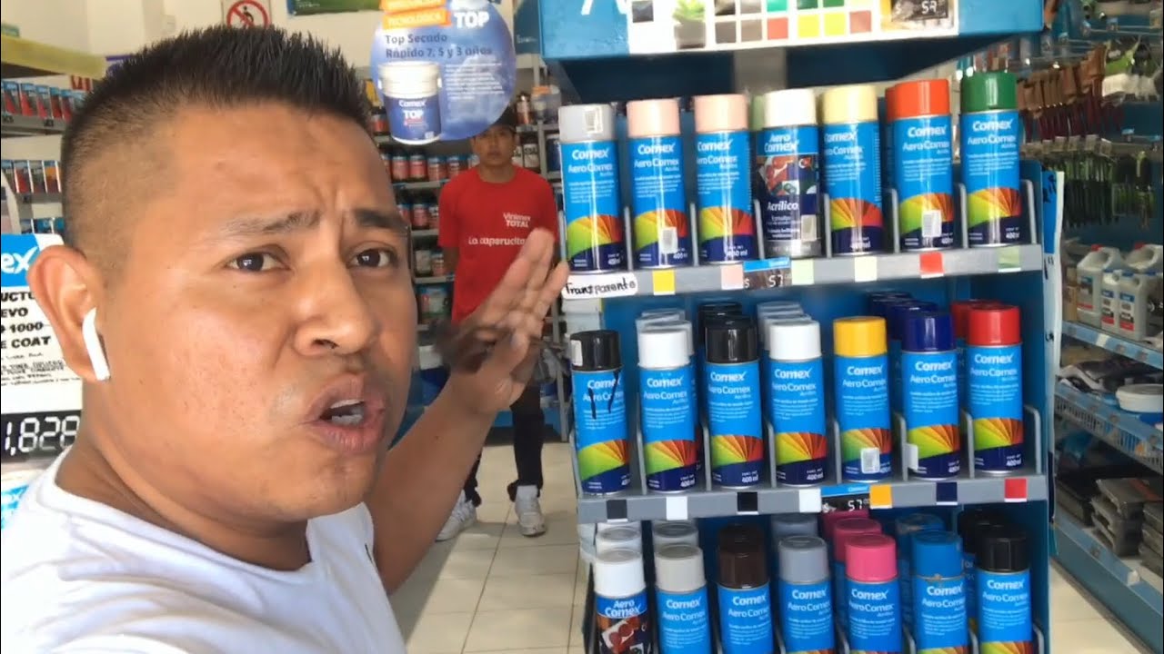 Comprando Pinturas Comex Spray Aerosoles