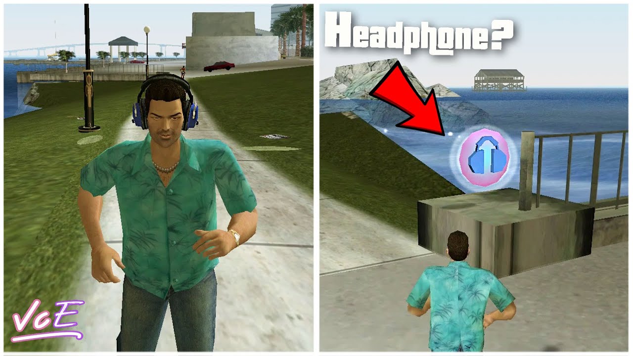 All Headphone Pickups Location in GTA VC Extended Features