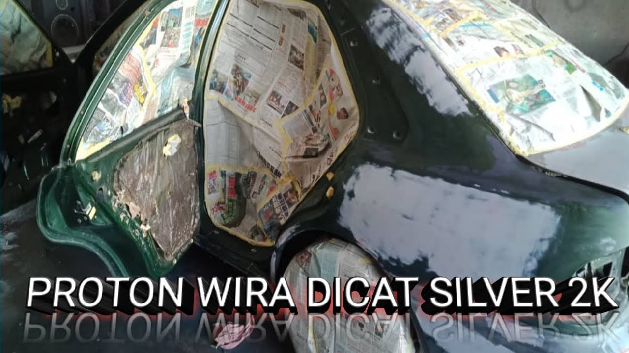 REPAINT NEW COLOUR SILVER 2K ( PROTON WIRA)