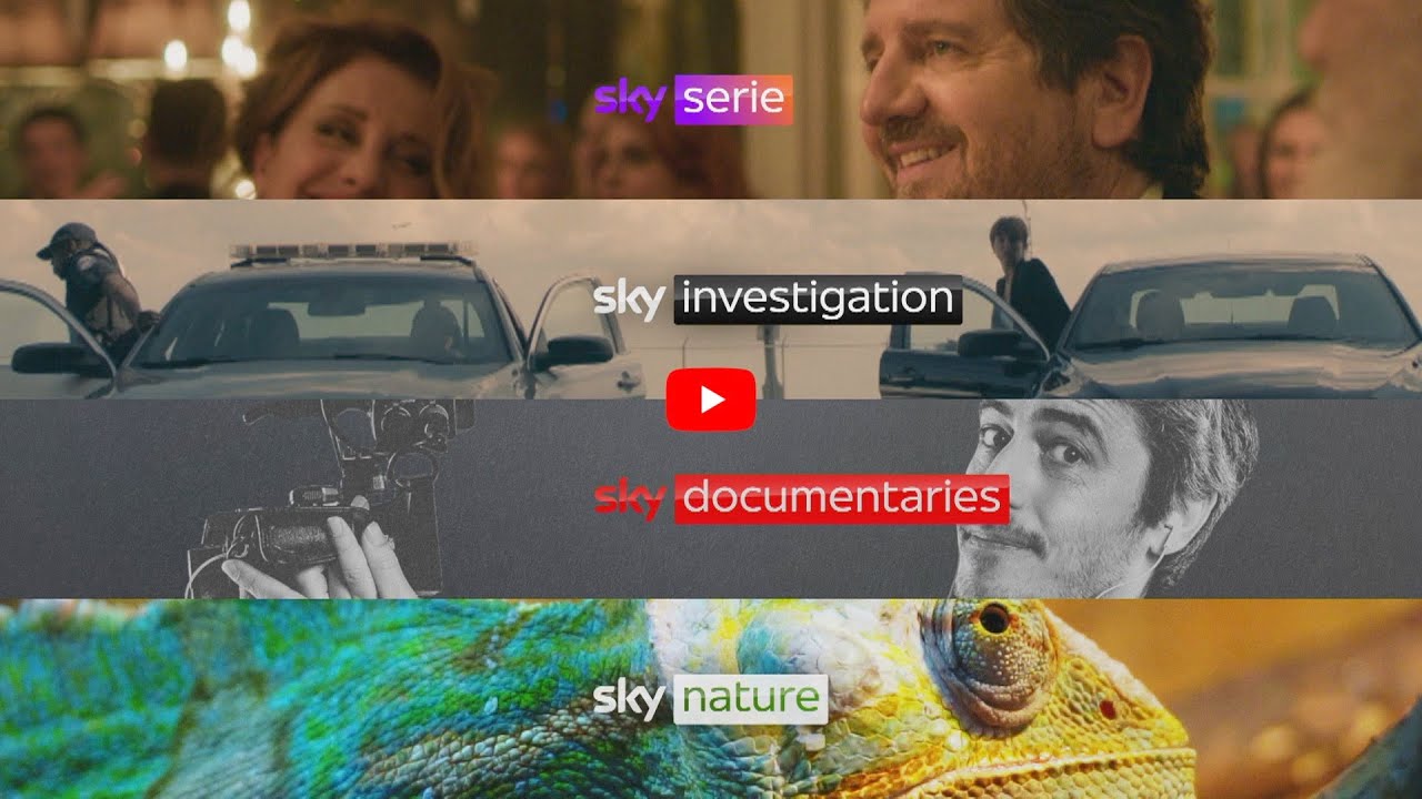 Sky, i 4 nuovi canali da luglio: Sky Serie, Sky Investigation, Sky Documentaries e Sky Nature