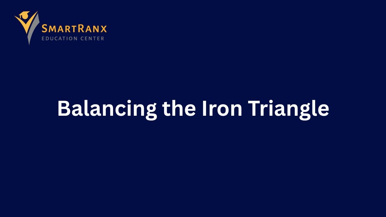 The Iron Triangle of Project Management | (Explained Simply)