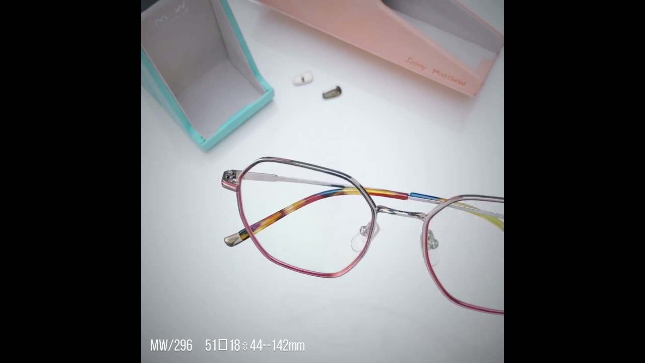 Geometric Glasses Frame MW1256 - EYESHELLS