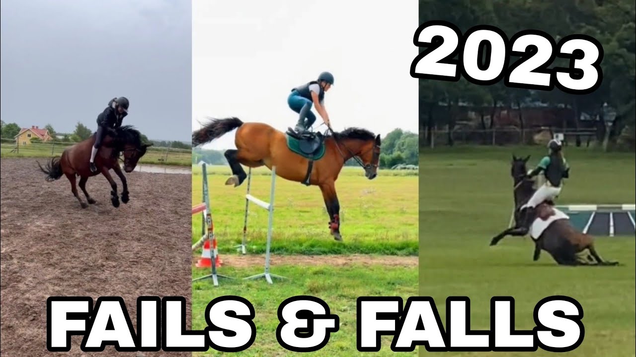 EQUESTRIAN FAILS & FALLS 2023!😱😵 💫
