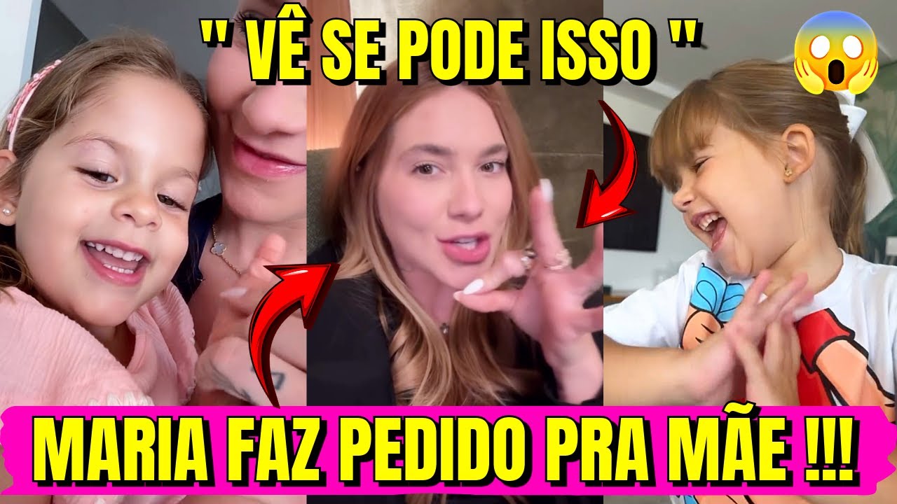 OLHA ISSO! Virginia não resiste ao Pedido da Maria Flor!