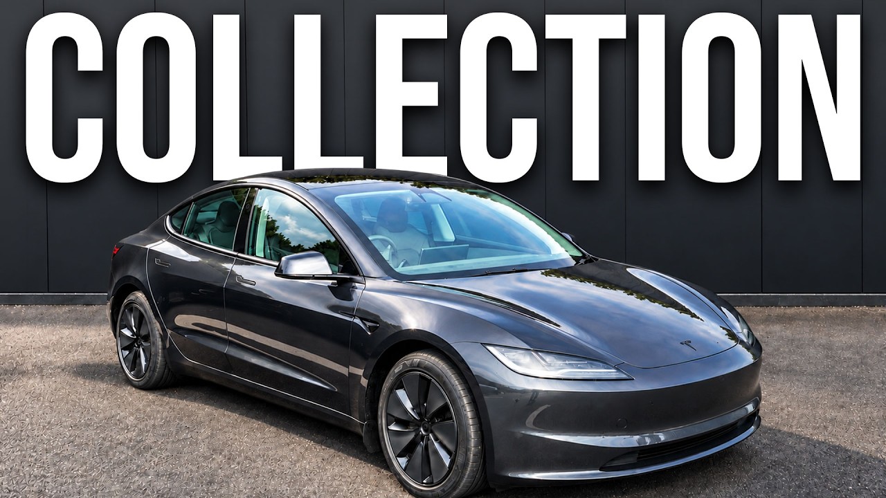 Забираю свою Tesla Model 3 RWD 2026 года!