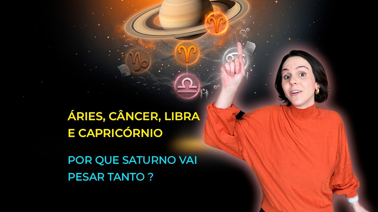 Saturno em Áries: Por que Áries, Câncer, Libra e Capricórnio sentem tanto?