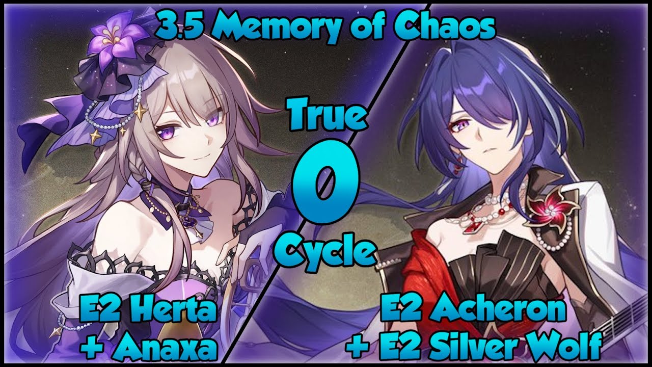 E2 Herta + E2 Acheron True 0 Cycle | 8+11 Cost | MoC 3.5 | HSR