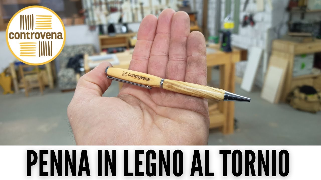 PENNA IN LEGNO FATTA AL TORNIO | Falegnameria, fai da te e lavorazione del legno