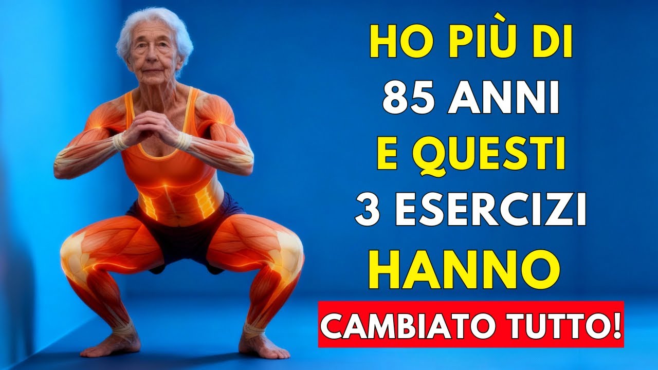 Dopo i 60: 3 Esercizi Potenti che Ricostruiscono Forza, Stabilit&agrave; e Fiducia