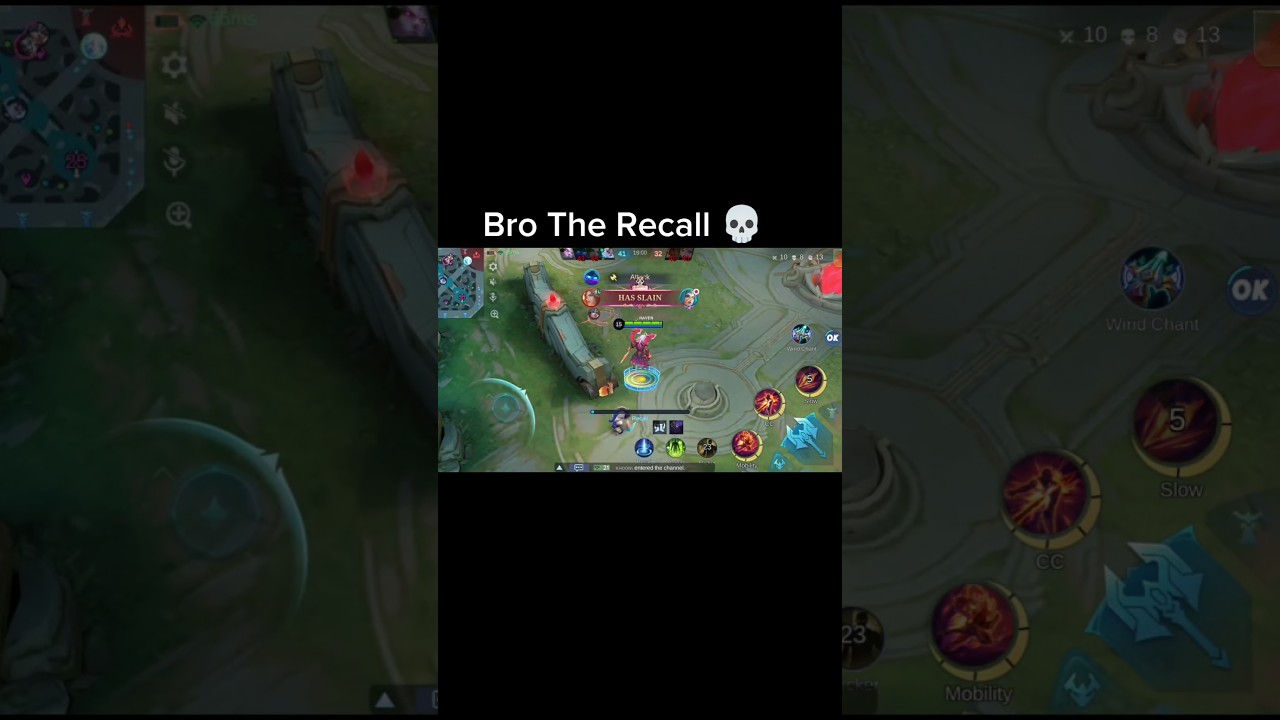 Trolling enemies With Toxic Recalls #mobilelegends #mlbb # ml