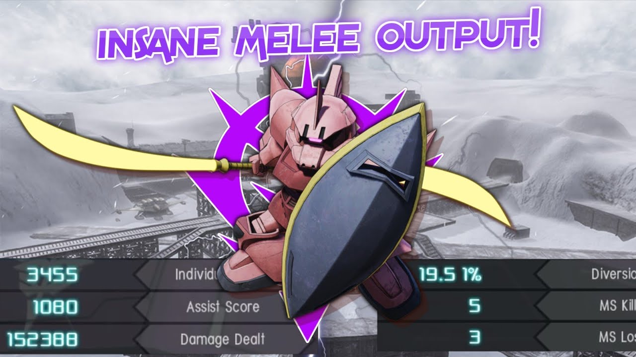 GBO2 Char's Gelgoog: Insane melee output!