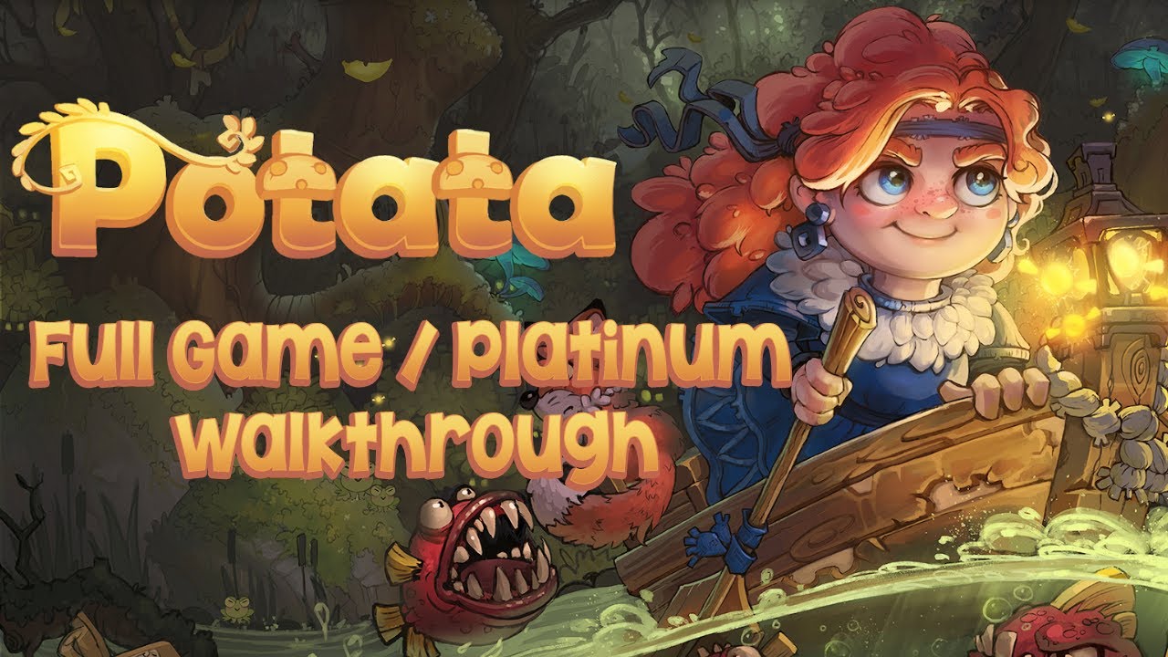 Potata: Fairy Flower - Full Game / Platinum Walkthrough (No Commentary)