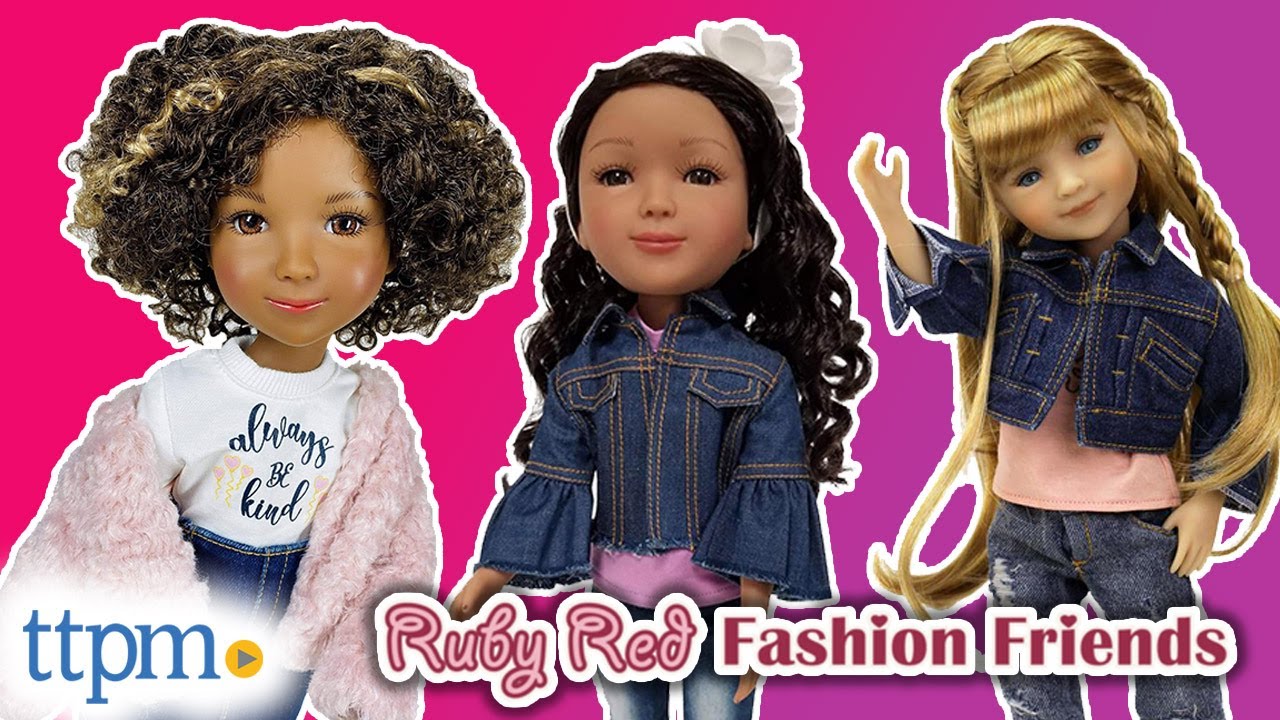 NEW Ruby Red Fashion Friends Dolls with Accessories Review | TTPM Toy Reviews