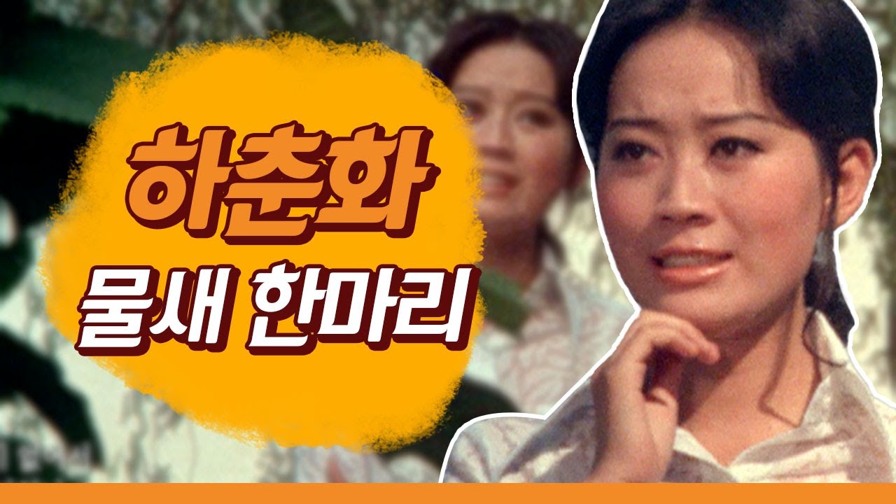 물새 한마리 - 하춘화 (1972년 영상)