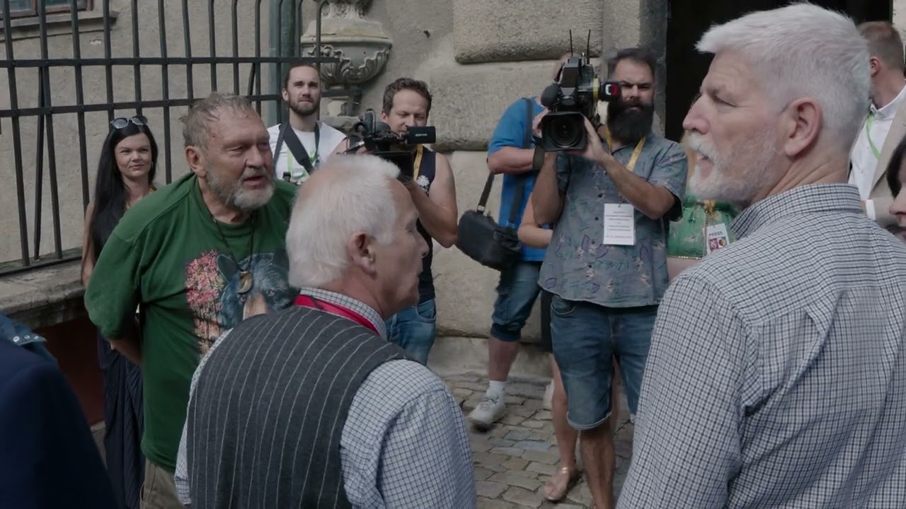 Prezident Petr Pavel v Českém Krumlově