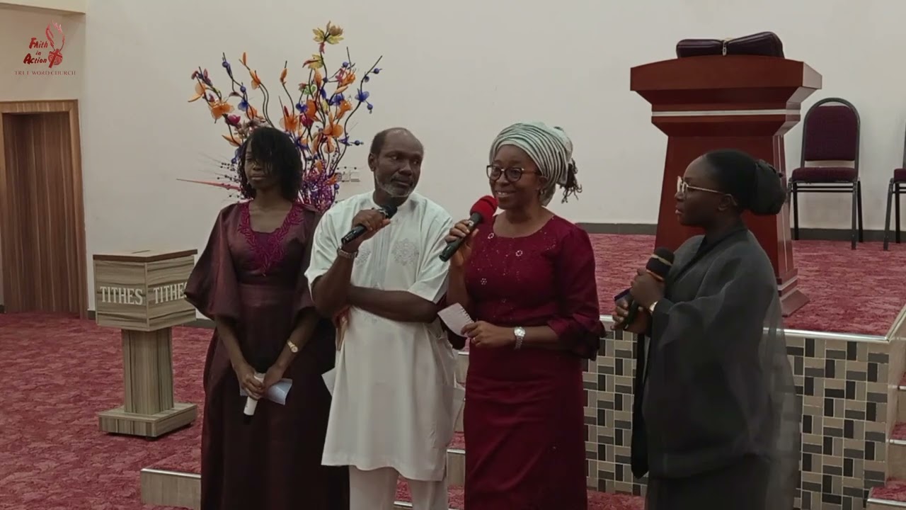 Pastor's Family Rendition  - Thanksgiving Service